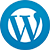 We use WordPress