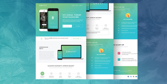 Landing Page Design