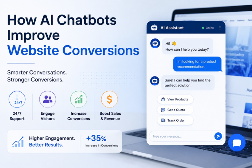 How AI Chatbots Increase Website Conversion